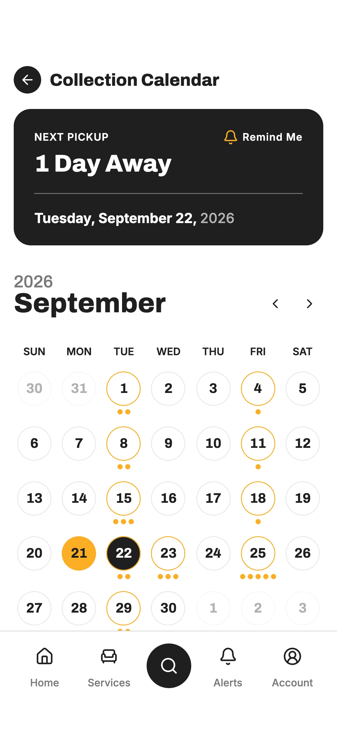Collection Calendars